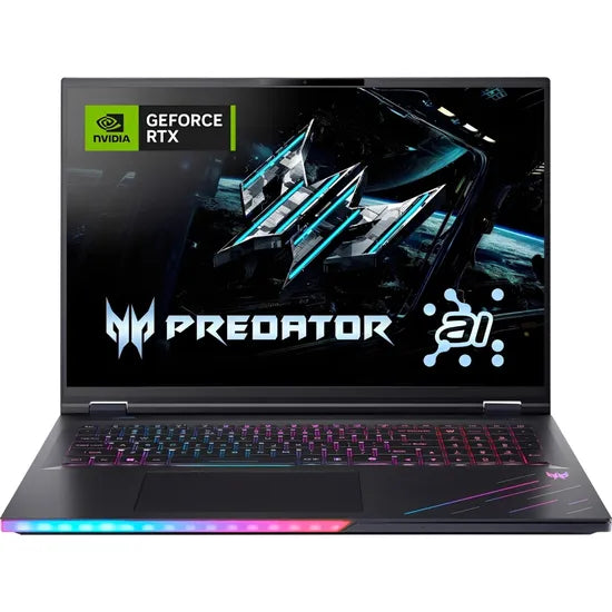 NOTEBOOK ACER PREDATOR PH18-73-962W IA ULTRA 9-275HX/64GBD5/2TBSSD/18""/240HZ/RTX5090/W11/ING/BK Product