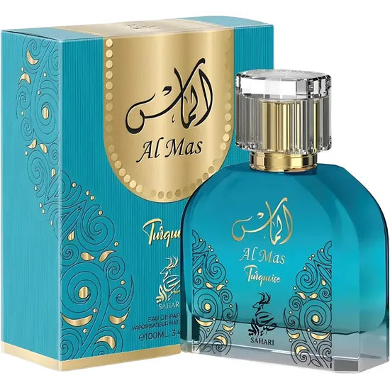 PERFUME  SAHARI AL MAS TURQUOISE EDP 100ML - UNISEX