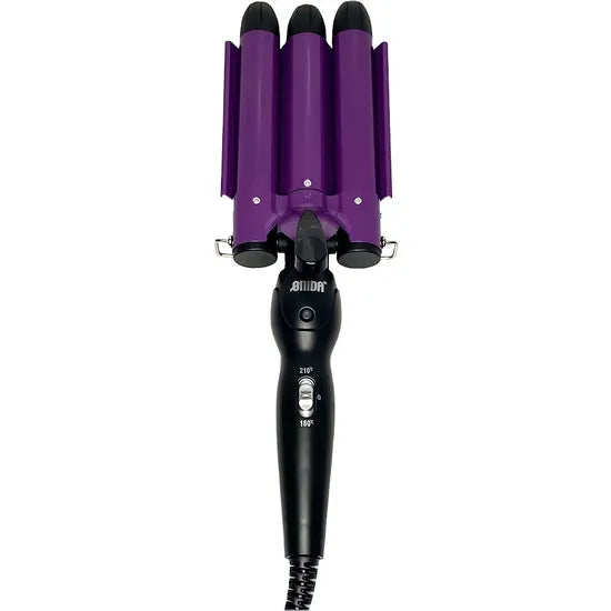 ONDULADOR TRIPLE ONIDA ON-2625 25MM (TRIONDAS) BLACK-VIOLET BIVOLT Product