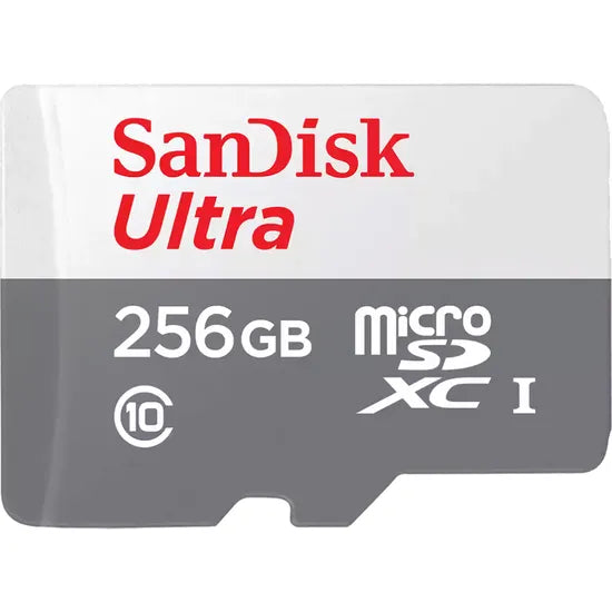 MICRO SD 256GB SANDISK ULTRA 100MB/S C10 (SDSQUNR-256G-GN6TA) Product