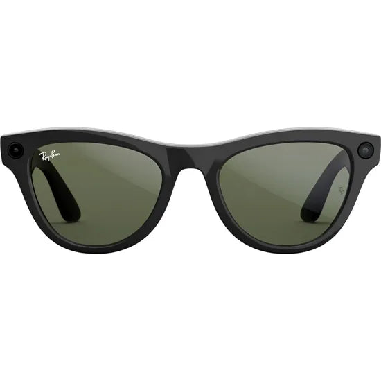 LENTE DE SOL RAY BAN META SKYLER RW4010 SHINY BLACK GREEN LENSES Product