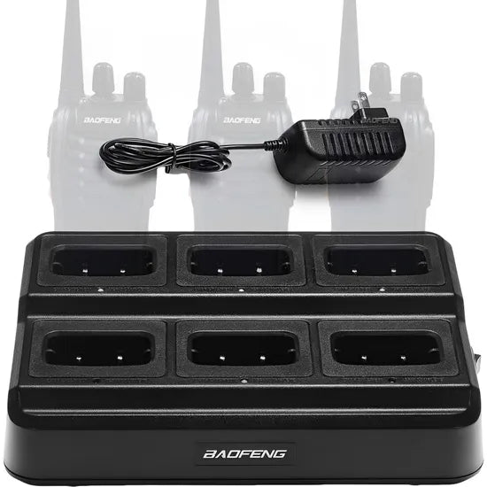 BASE DE CARGA MULTIPLE BAOFENG BL-IX6