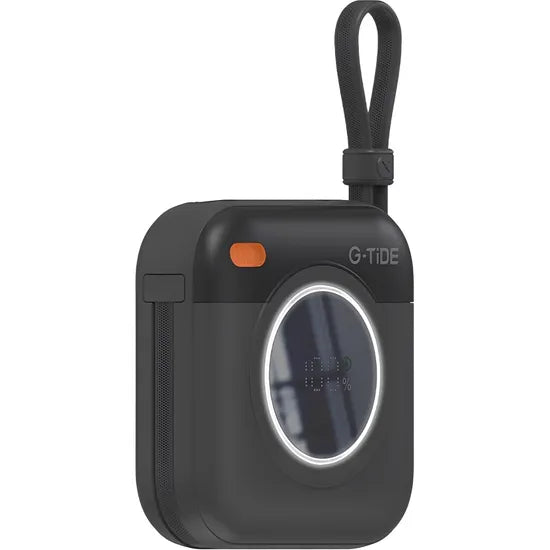 CARGADOR PORTÁTIL G-TIDE POWERBANK MULTI X1 10.000MAH LIGHTNING/USB-C BLACK