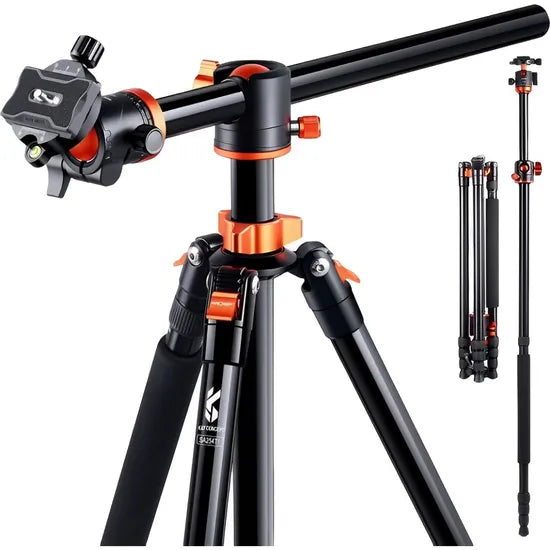 TRIPODE K&F T254A8+BH-28L DE ALUMINIO (KF09.086V2) Product