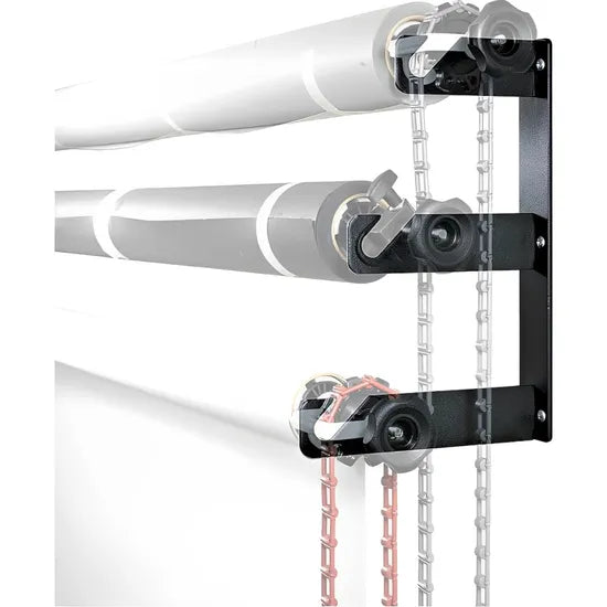 SOPORTE PARA FONDO DE ESTUDIO GODOX B-3W - EMPOTRABLE - PARA 3 FONDOS