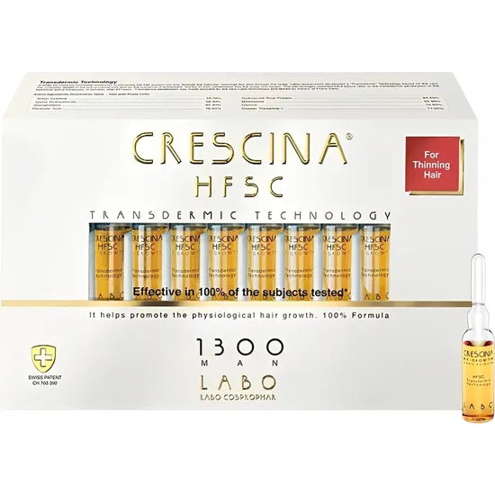 CRESCINA AMPOLLA P/CRESCIMIENTO CABELLO HSFC-1300 MAN CAJA X 20 AMPOLLA 3.5ML Product