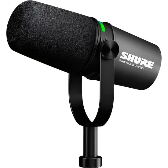 MICROFONO SHURE MV7I P/PODCAST XLR/USB-C/RGB BLACK