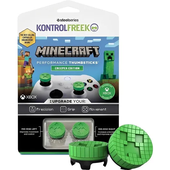 GRIP JOYSTICK KONTROLFREEK 2200-XBX MINECRAFT CREEPER KIT XBOX Product
