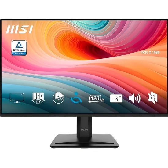 MONITOR 25"" MSI PRO MP251L E2 FHD IPS 120HZ/1MS MPRT/EYE CARE/HDMI/VGA/BLACK
