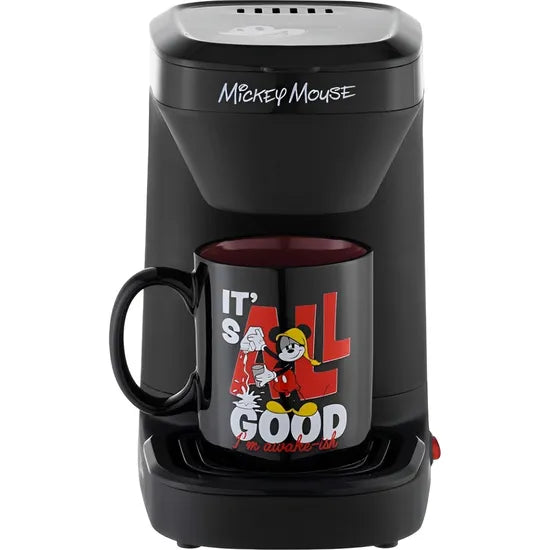 CAFETERA PERSONAL ATMA 94CAAT118MKP 450W BLACK MICKEY MOUSE 220V 50-60HZ + TAZA Product