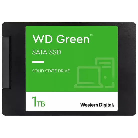 SSD 1TB 2.5"" WD GREEN SATA 545-450MB/S WDS100T3G0A-00BJG0