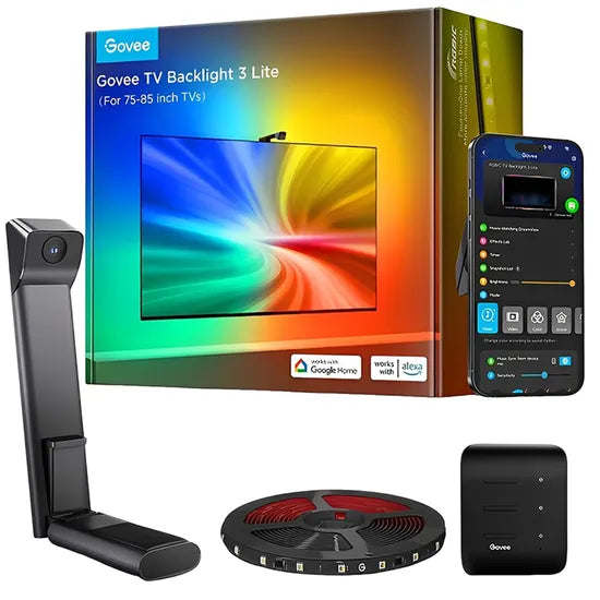 LED RGB P/TV GOVEE TV BACKLIGHT 3 LITE H6099 55""-65""/FISHEYE CAM/3.6M/30LEDS-M/WIFI/BT Product