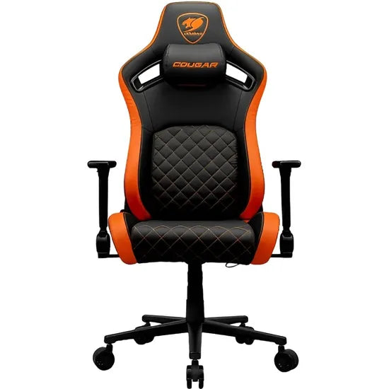 SILLA/CADEIRA P/GAMER COUGAR DEFENSOR 4D/BLACK/ORANGE