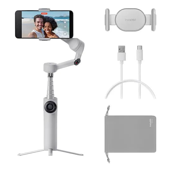 INSTA360 ESTABILIZADOR FLOW 2 STANDARD BUNDLE - STONE GRAY (FLOW2 LITE02)