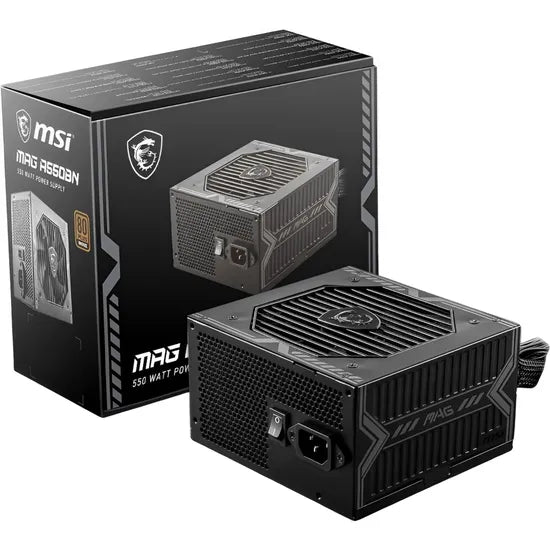 FUENTE MSI 550W MAG A550BN 80 PLUS BRONZE (306-7ZP2A23-CE0) Product