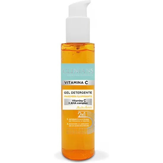 GEL DE LIMPIEZA FACIAL CLINIANS VITAMINA C 2IN1 AHA COMPLEX 150ML Product