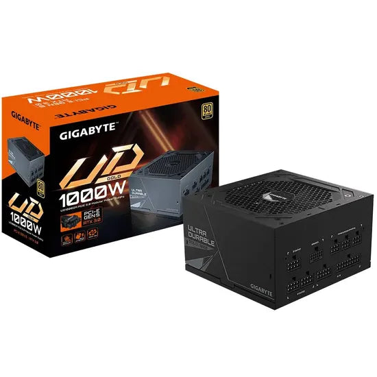 FUENTE GIGABYTE 1000W GP-UD1000GM PG5 16PIN P/RTX40 FULL MODULAR GOLD/80+/BIVOLT 3GTA.BR-PY Product