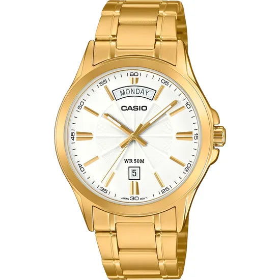 RELOJ CASIO MTP-1381GD-7AVDF GOLD/WHITE Product