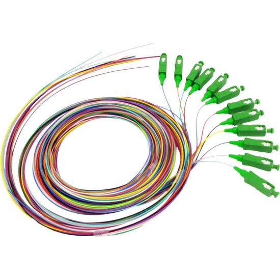 F. PIGTAIL TRENZADO SC-APC 1M 0.9MM G657A1 12 CORES Product