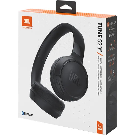AURICULAR JBL T520BT BLACK