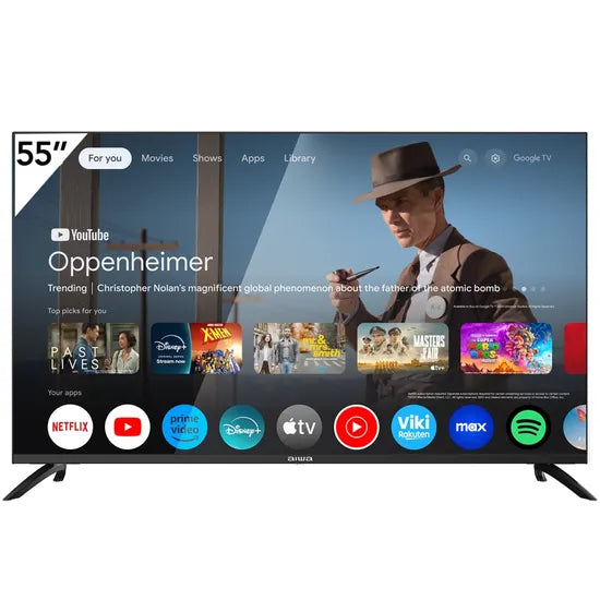 TV SMART 55"" AIWA AW55B4QFG SMART 4K UHD QLED GOOGLE TV Product