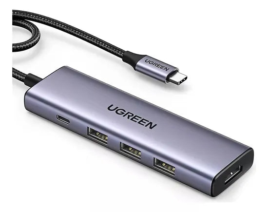 HUB USB-C 5-IN-1 UGREEN 2USB-A 2.0+ 1USB-A 3.0+HDMI 4K 30HZ (15495) Product