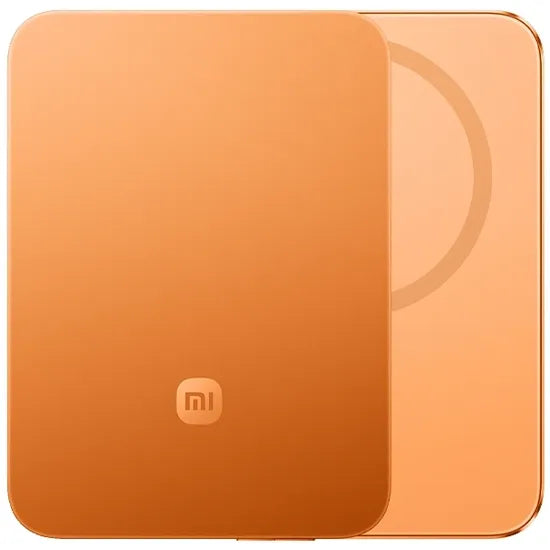 Cargador Portátil Wireless Xiaomi Ultrathin Magnetic Power Bank 15W MDY-20-Eb 5.000 Mah Salida USB-C - Naranja