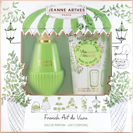 KIT PERF JEANNE ARTHES FWL TEA TIME A PARIS MACARON AMANDE EDP (100ML+BL 150ML) - FEMENINO Product