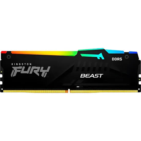 MEMORIA RAM DDR5 32GB/5200MHZ KINGSTON FURY BEAST RGB KF552C40BBA-32 Product