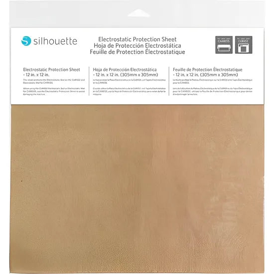 SILHOUETTE ELECTROSTATIC PROTECTION SHEET - 12 IN X 12 SILH-PROTECT-ES-12 Product