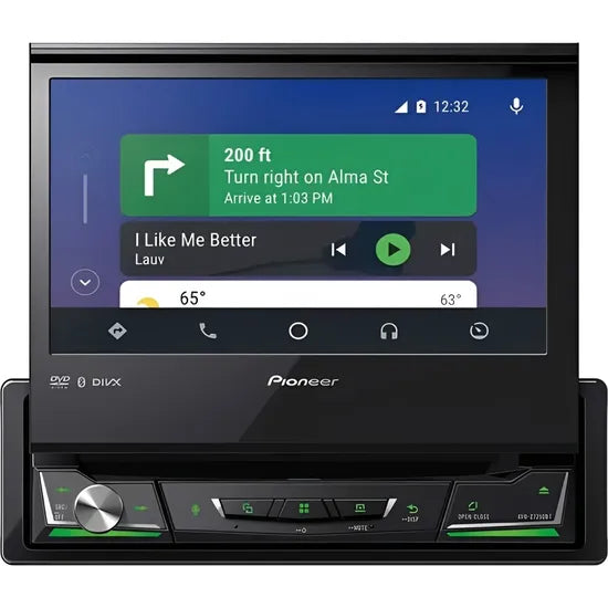 CAR AUDIO PIONEER AVH-Z7250BT 7""/BT/CARPLAY/USB/DVD/CD/FM/BLACK Product