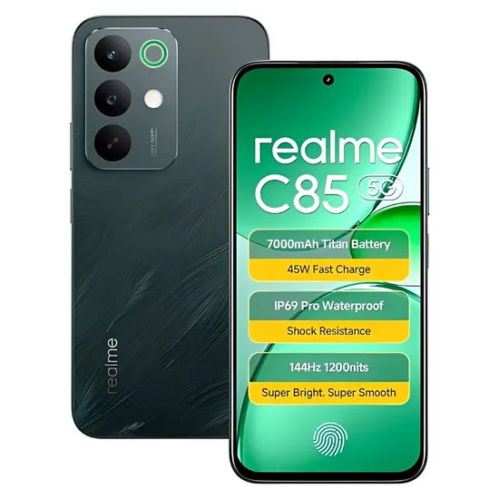 CELULAR REALME C85 RMX5253 DUAL 256GB/8GB 5G NFC PEACOCK GREEN