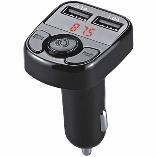CARGADOR P/ AUTO TRANSMISOR FM SATELLITE A-MP39B USB-A BLACK Product