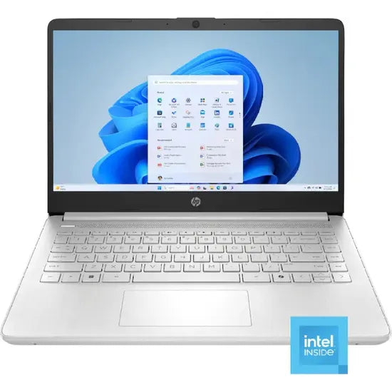 NOTEBOOK HP 14-DQ6101DX INTEL-N150 3.6GHZ/4GBD4/128GB UFS/14""/HD/W11/ING/SILVER