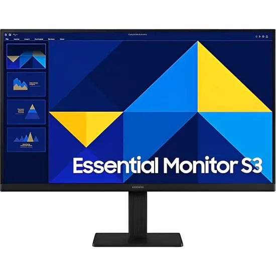 MONITOR 24"" SAMSUNG ESSENTIAL S3 LS24D300GAN FHD IPS/100HZ/5MS/8B/HDMI/VGA