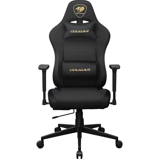SILLA/CADEIRA P/GAMER COUGAR PRYME F 3D/REPOSA-PIES/GOLD