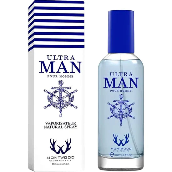 PERFUME  MONTWOOD ULTRA MAN EDT 100ML - MASCULINO