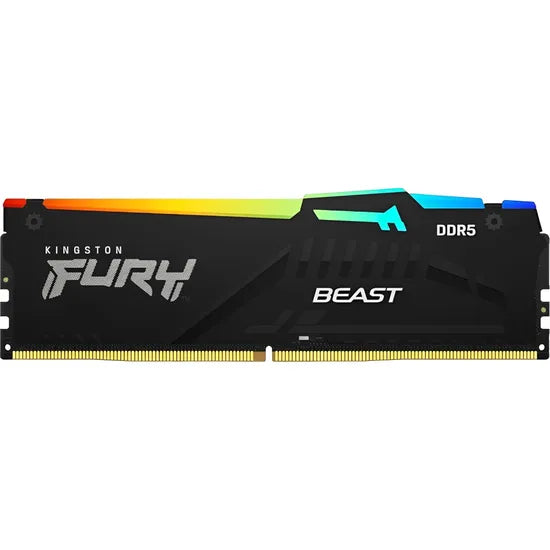 MEMORIA RAM DDR5 32GB/5600MHZ KINGSTON FURY BEAST RGB KF556C36BBEA-32 BLACK (EXPO-AMD) Product