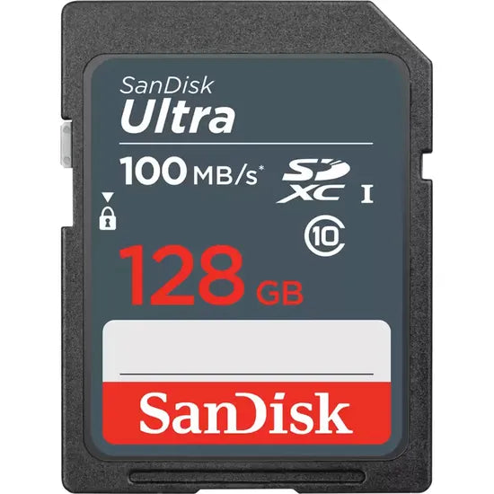 MEMORIA RAM SD 128GB SANDISK ULTRA 100MB/S C10 (SDSDUNR-128G-GN3IN) Product