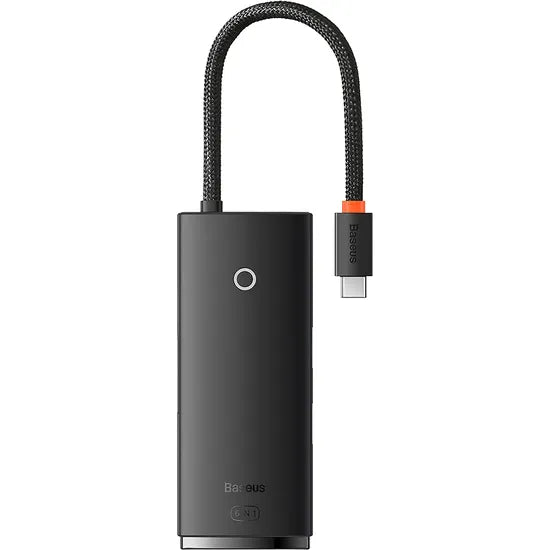 HUB 6-IN-1 BASEUS LITE SERIES USB-C / USB-C PD+2USB-A 3.0+HDMI 4K 30HZ+SD+TF GRAY WKQX050101 Product