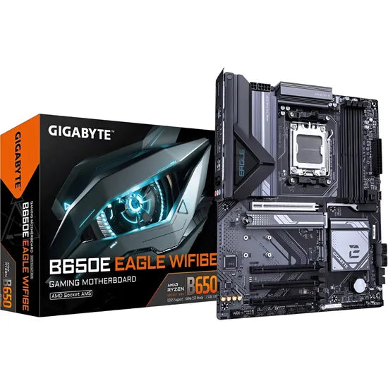 PLACA MADRE GIGABYTE AM5 B650E EAGLE WIFI6E HDMI/DP/M.2/USB3.2/DDR5/ATX Product