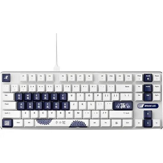 TECLADO MECANICO PULSAR PCMK 3 HE BRUCE LEE 85TH 8K/RGB/60%/RAPID TRIGGER/ING/WHITE Product