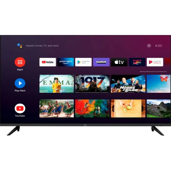 TV SMART 58"" MTEK MK58FSAU 4K/ANDROID TV/DA/DIG/VOICE REMOTE/BT/CAST/HDR Product