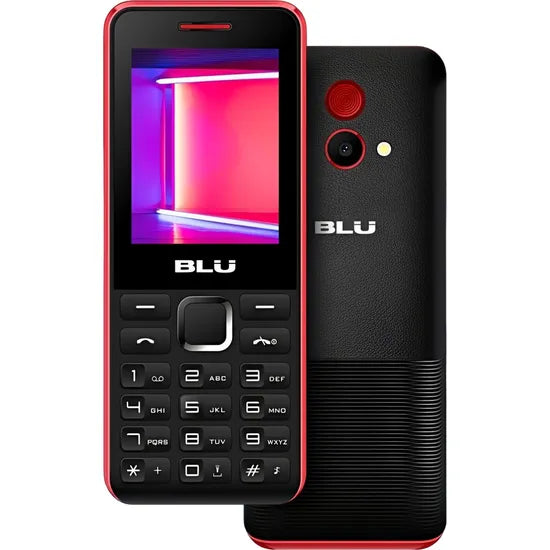 CELULAR BLU TANK II T196 2.4"" BLACK/RED Product