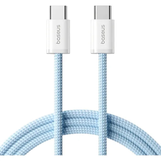 CABLE USB-C / USB-C BASEUS DYNAMIC 100W 1M BLUE P10381400311-00 1 AÑO GTA