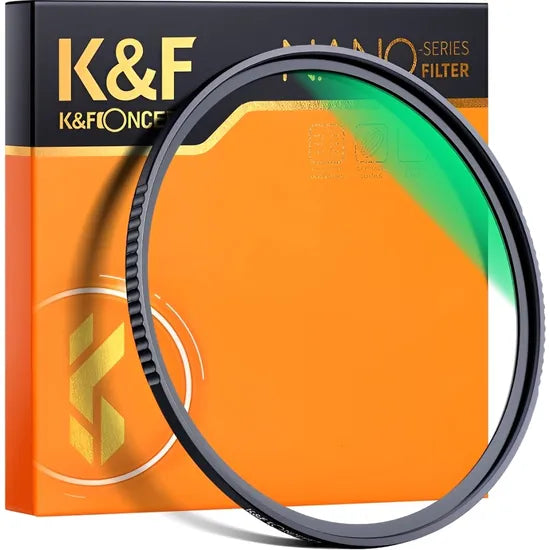 FILTRO DE LENTE K&F UV 77MM (NANO-X SERIES) - WATERPROOF - ANTI RAYONES (KF01.969)
