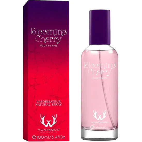 PERFUME MONTWOOD BLOOMING CHERRY EDT 100ML - FEMENINO