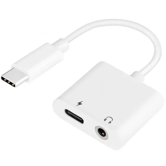 ADAP. USB-C P/AUDIO + CARG. 10W AL-09 SATELLITE