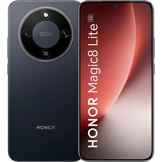 CELULAR HONOR MAGIC8 LITE DUAL 512GB/8GB 5G MIDNIGHT BLACK (1 AÑO GTA)