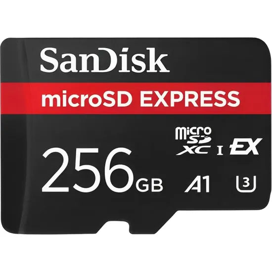 MICRO SD EXPRESS 256GB SANDISK 880-650MB/S U3 A1 (SWITCH2) (SDSQXFN-256G-GN4NN) Product